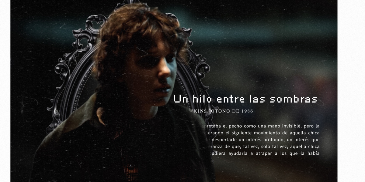 Un hilo entre las sombras — Hawkins, otoño de 1986